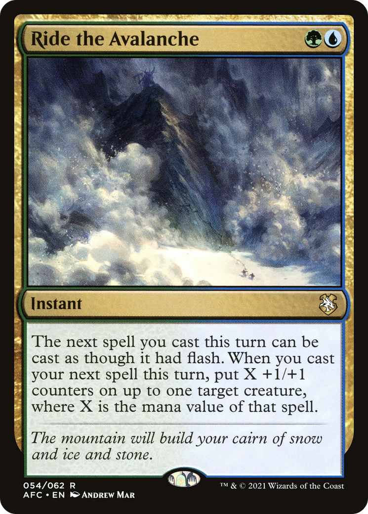 Ride the Avalanche [AFC-54]