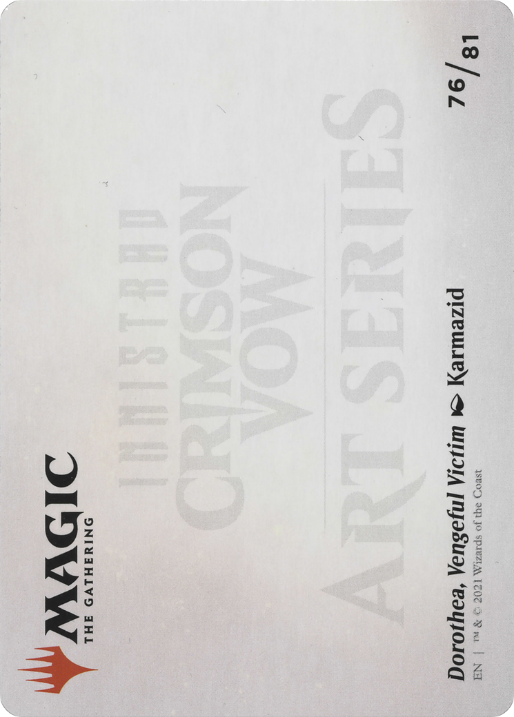 Dorothea, Vengeful Victim // Dorothea, Vengeful Victim [AVOW-76]