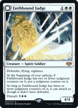 Faithbound Judge // Sinner's Judgment - Prerelease Promo [PVOW-12s]