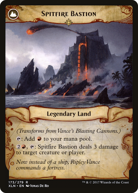 Vance's Blasting Cannons // Spitfire Bastion [XLN-173]