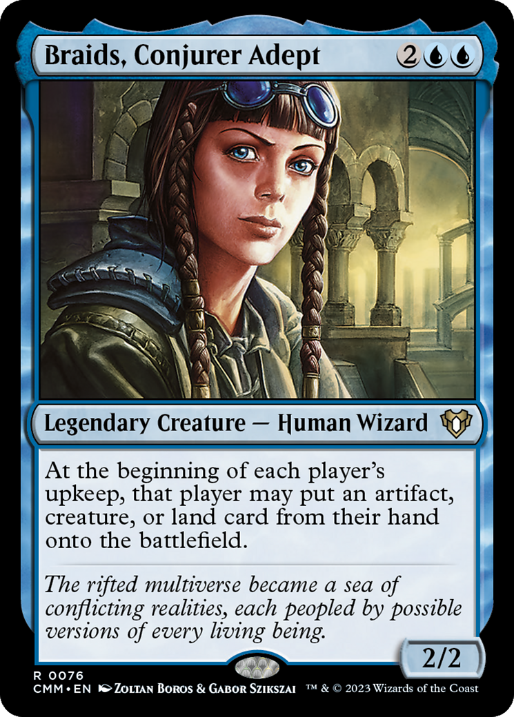 Braids, Conjurer Adept [CMM-76]