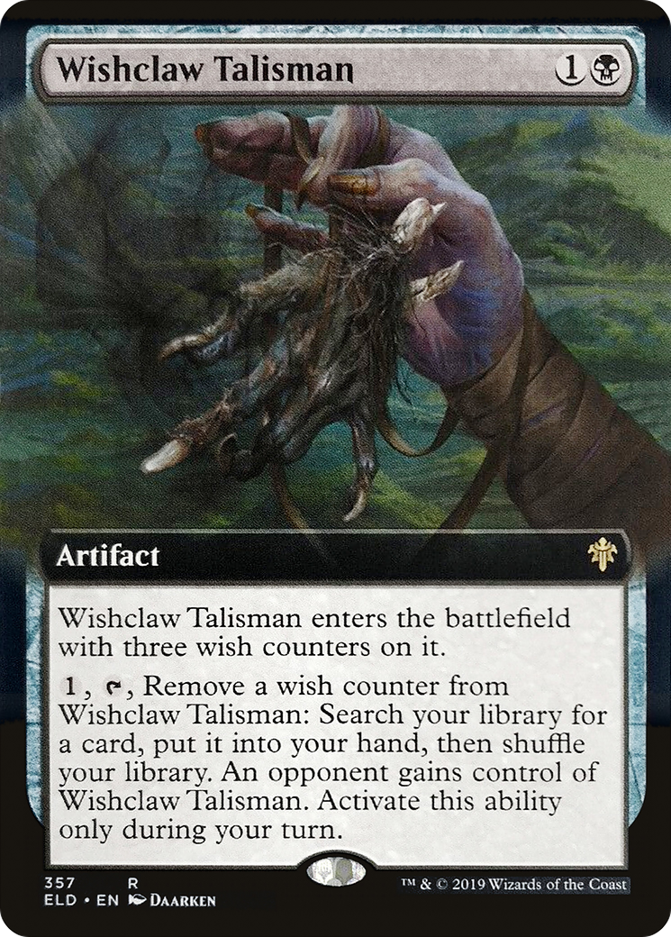 Wishclaw Talisman - Extended Art [ELD-357]