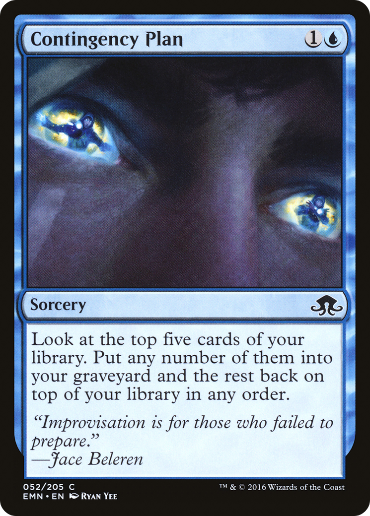 Contingency Plan [EMN-52]