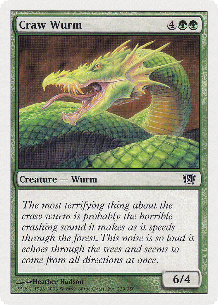 Craw Wurm [8ED-239]