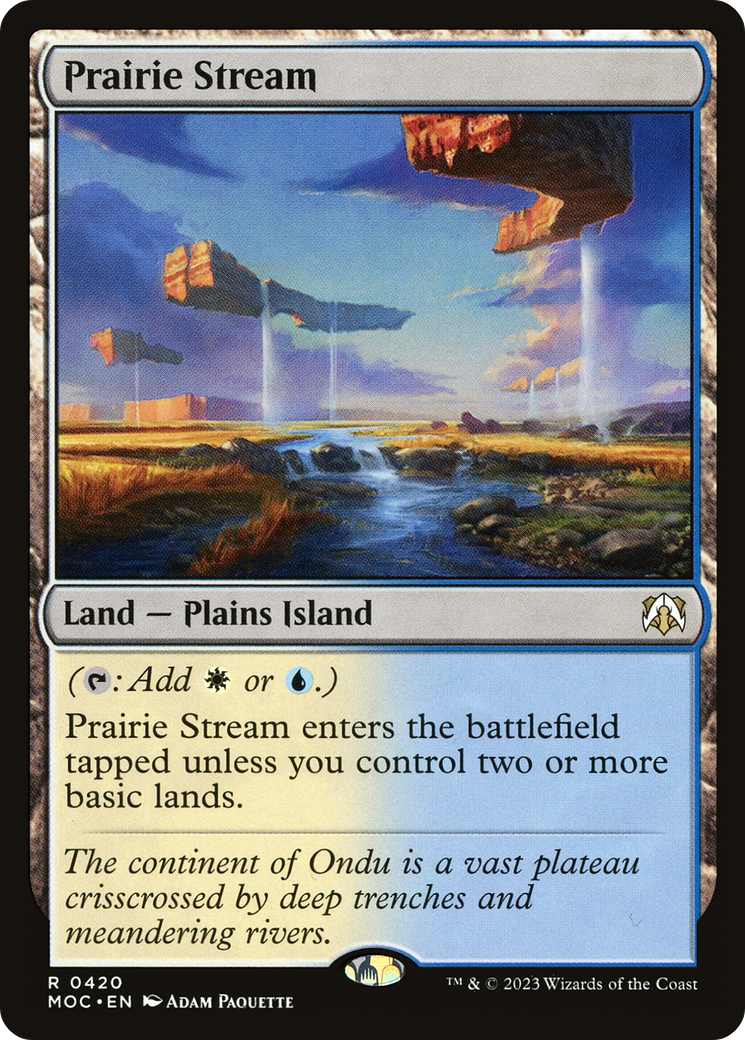 Prairie Stream [MOC-420]