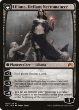 Liliana, Heretical Healer // Liliana, Defiant Necromancer [ORI-106]