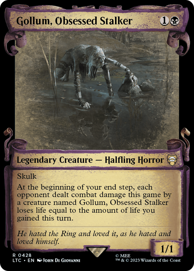 Gollum, Obsessed Stalker - Showcase [LTC-428]