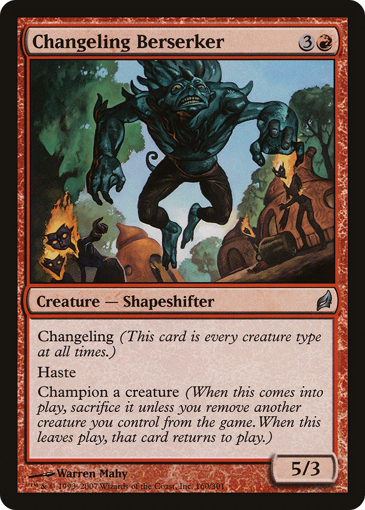 Changeling Berserker [LRW-160]