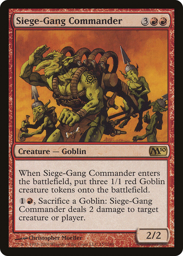 Siege-Gang Commander [M10-157]