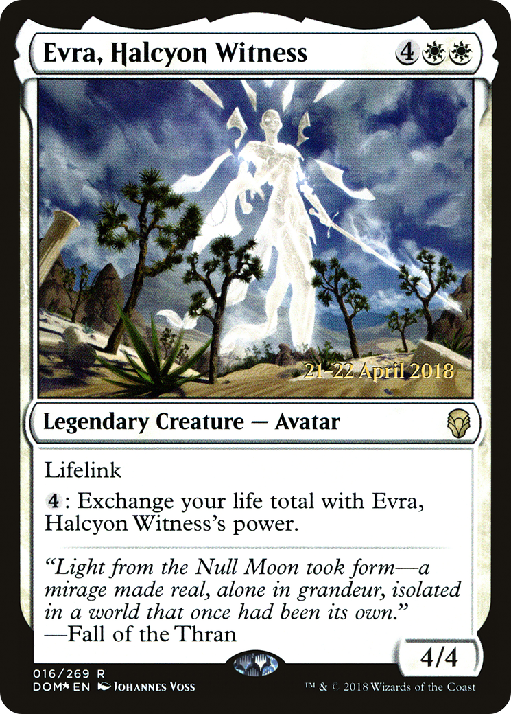 Evra, Halcyon Witness - Prerelease Promo [PDOM-16s]