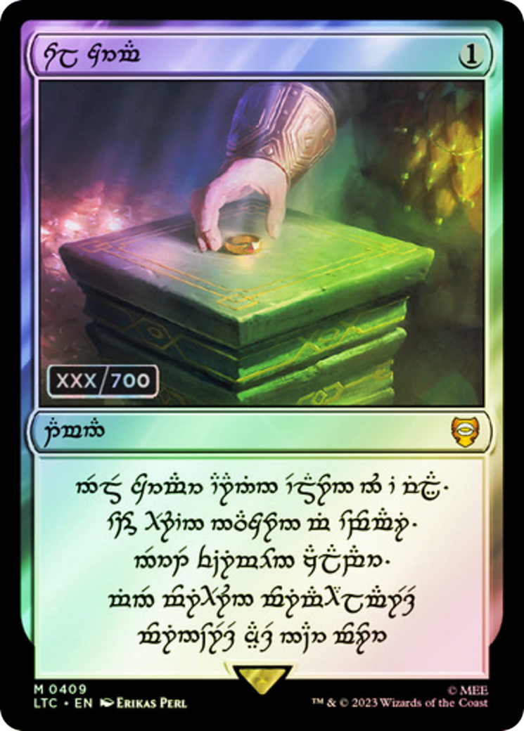 Sol Ring - Serialized [LTC-409z]