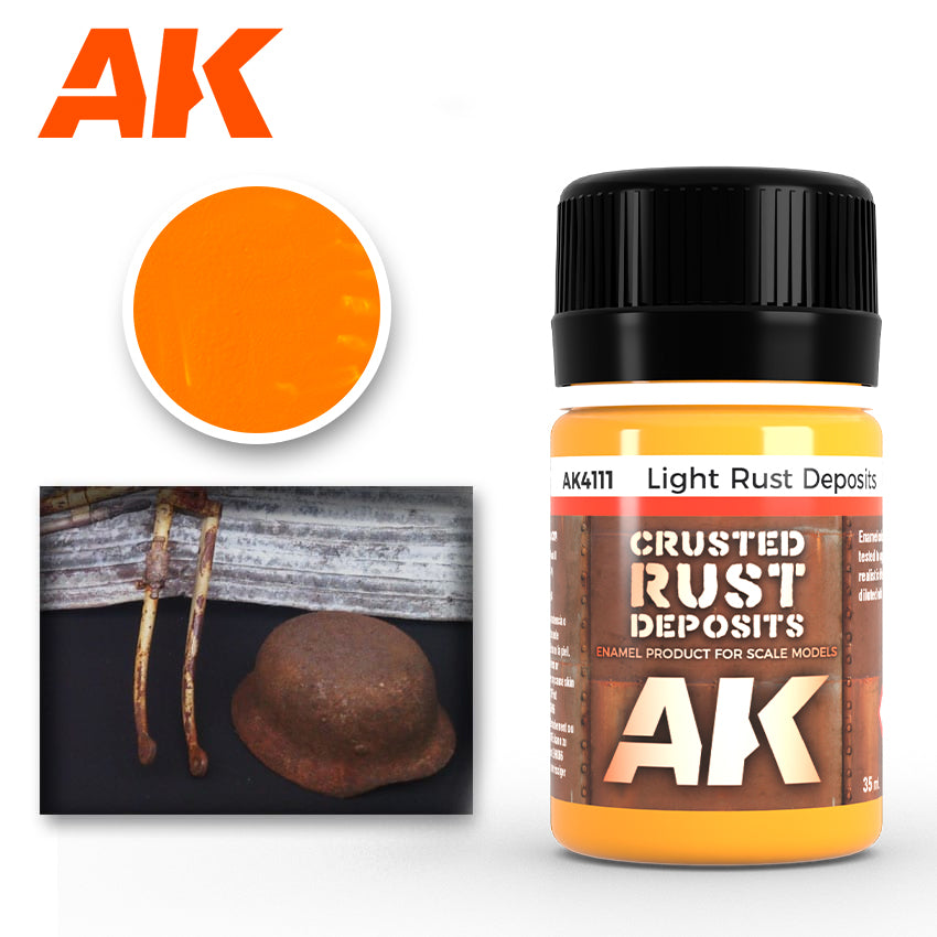 Light Rust Deposits