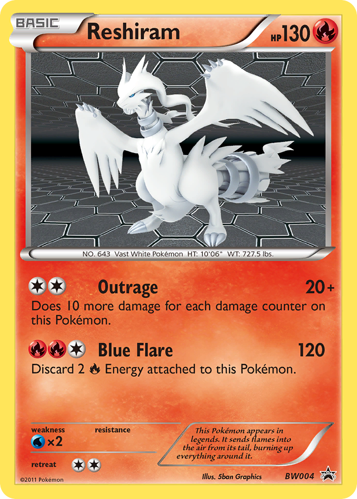 Reshiram [BWP-BW004]