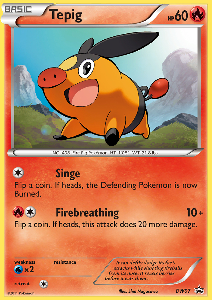 Tepig [BWP-BW07]