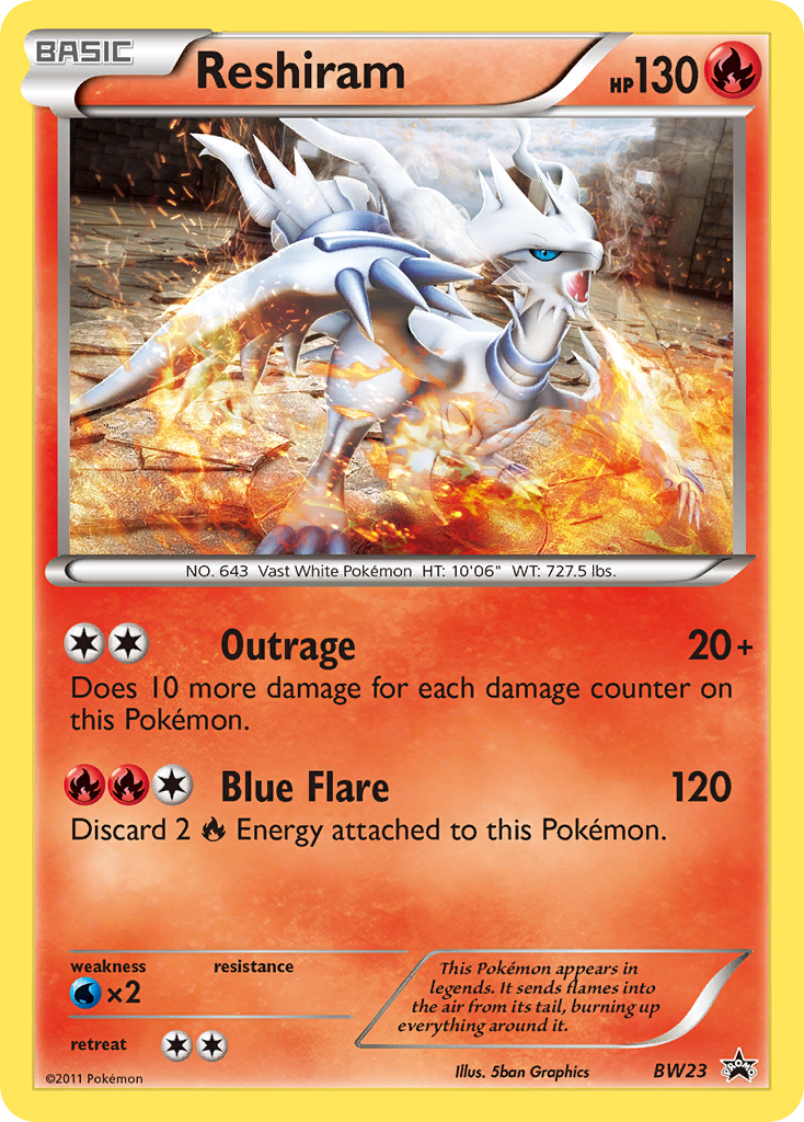 Reshiram [BWP-BW23]