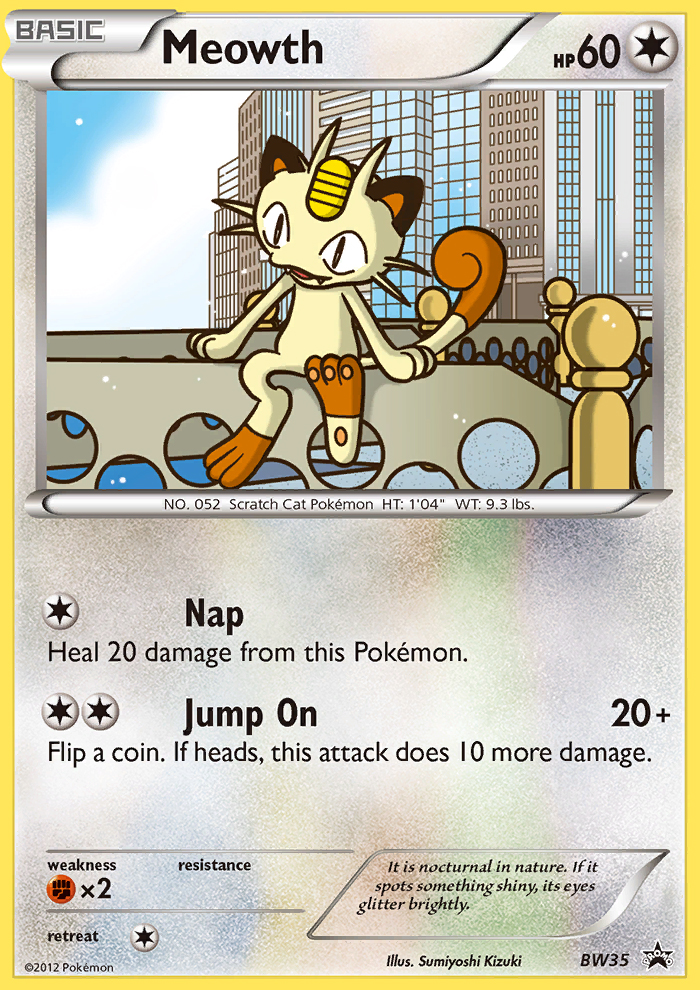 Meowth [BWP-BW35]