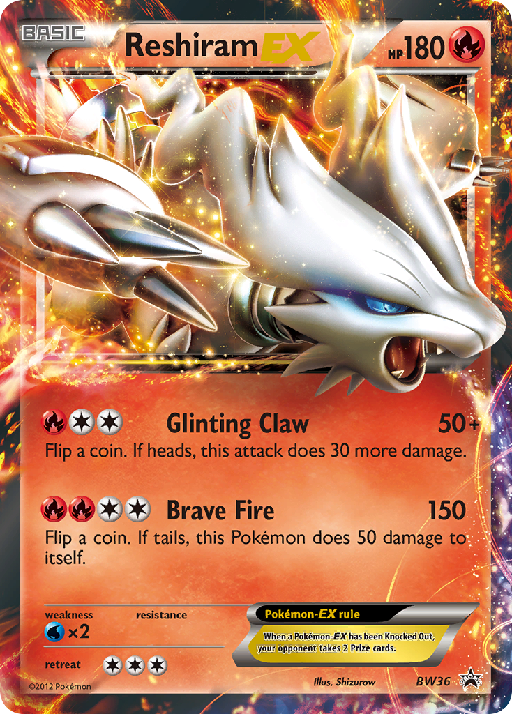 Reshiram-EX [BWP-BW36]
