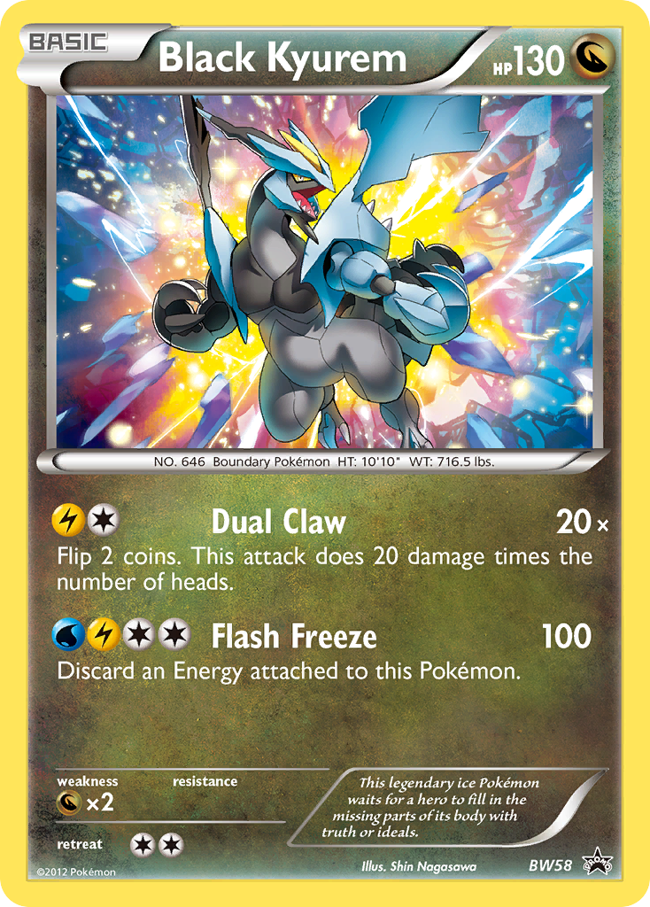 Black Kyurem [BWP-BW58]