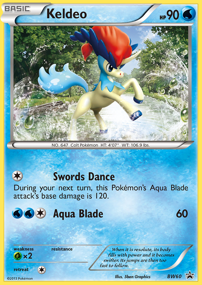 Keldeo [BWP-BW60]
