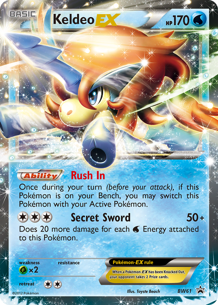 Keldeo-EX [BWP-BW61]