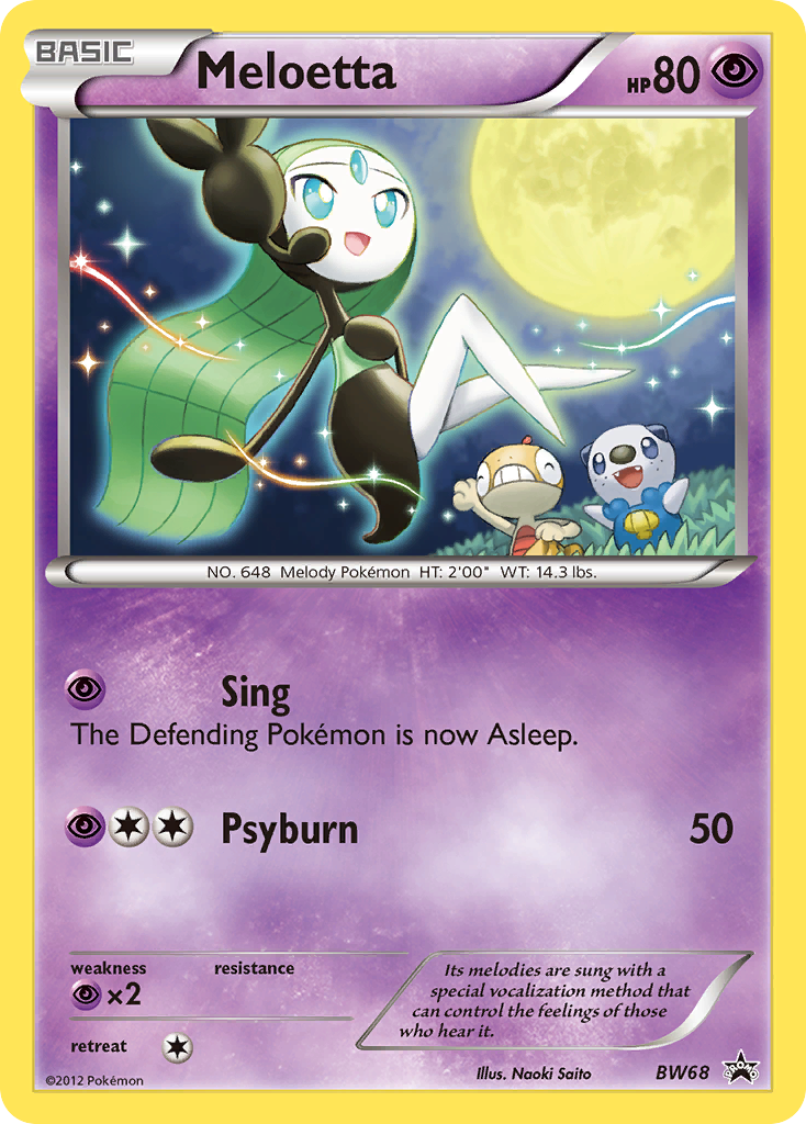 Meloetta [BWP-BW68]