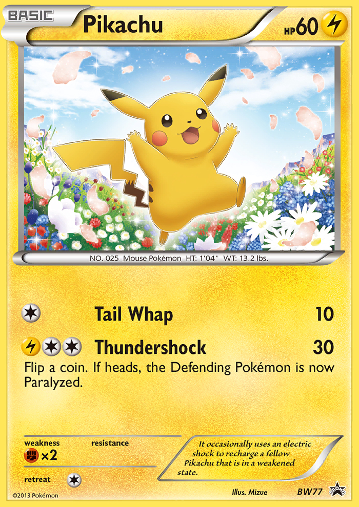 Pikachu [BWP-BW77]