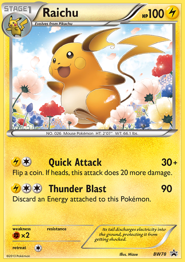 Raichu [BWP-BW78]