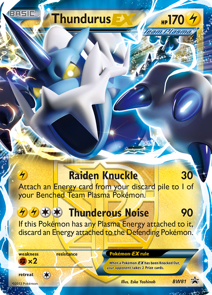 Thundurus-EX [BWP-BW81]