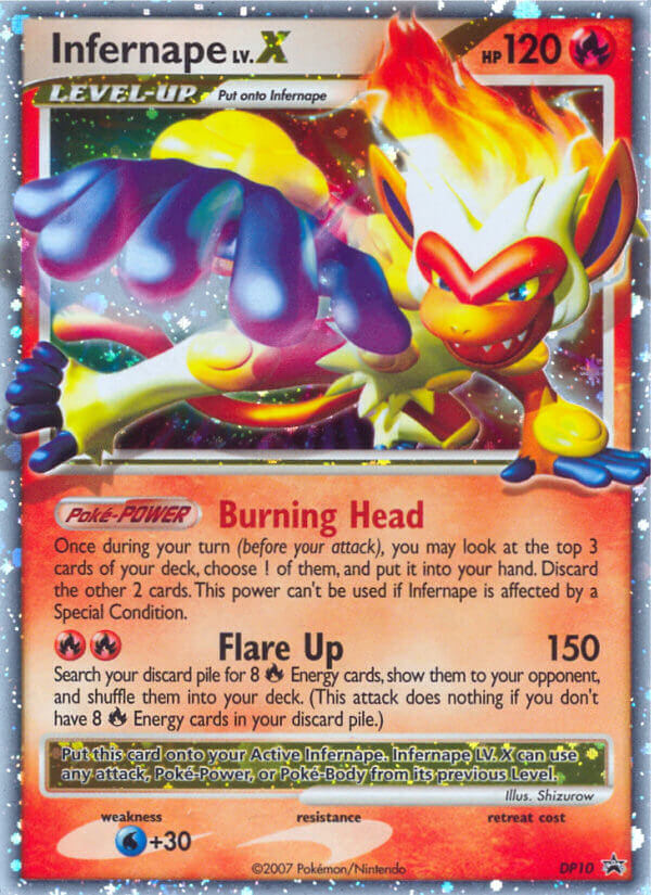 Infernape LV.X [DPP-DP10]