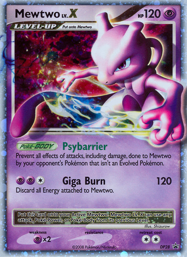 Mewtwo LV.X [DPP-DP28]