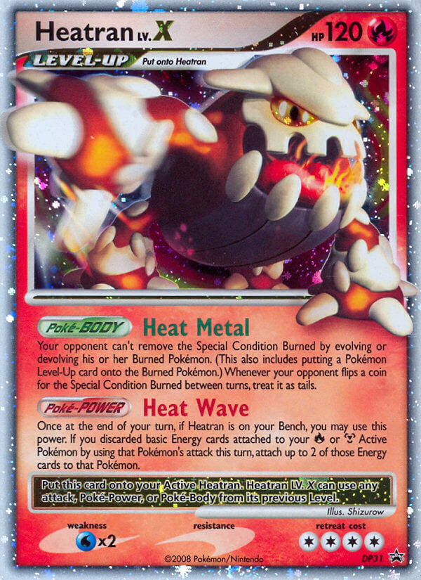 Heatran LV.X [DPP-DP31]