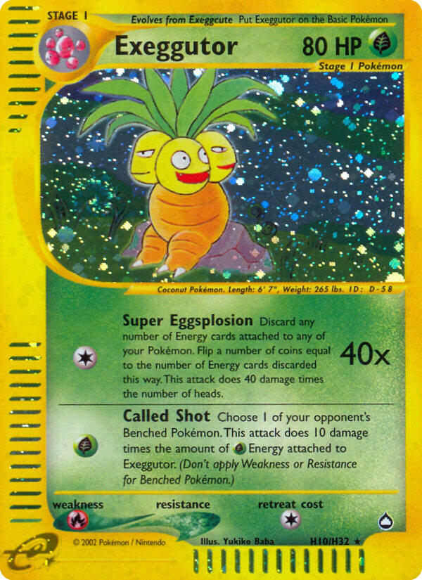 Exeggutor [ECARD2-H10]
