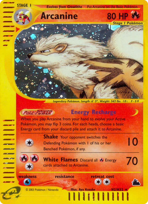 Arcanine [ECARD3-H2]