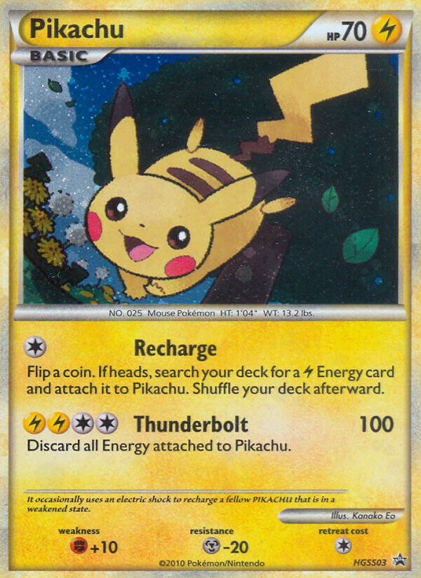 Pikachu [HSP-HGSS03]