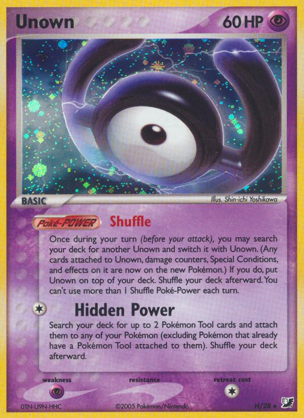 Unown [EX10-H]