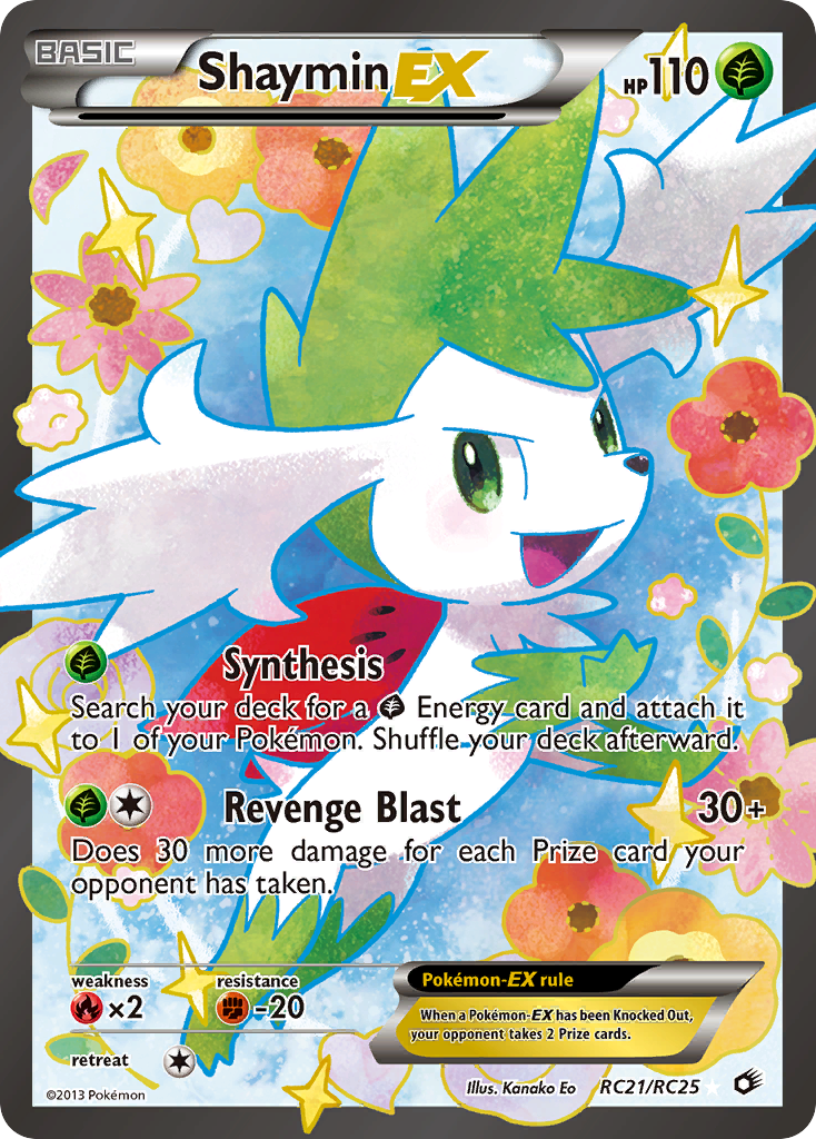 Shaymin-EX [BW11-RC21]