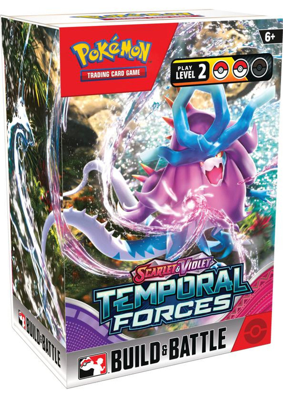 Pokémon TCG: Scarlet & Violet - Temporal Forces - Build & Battle Box!