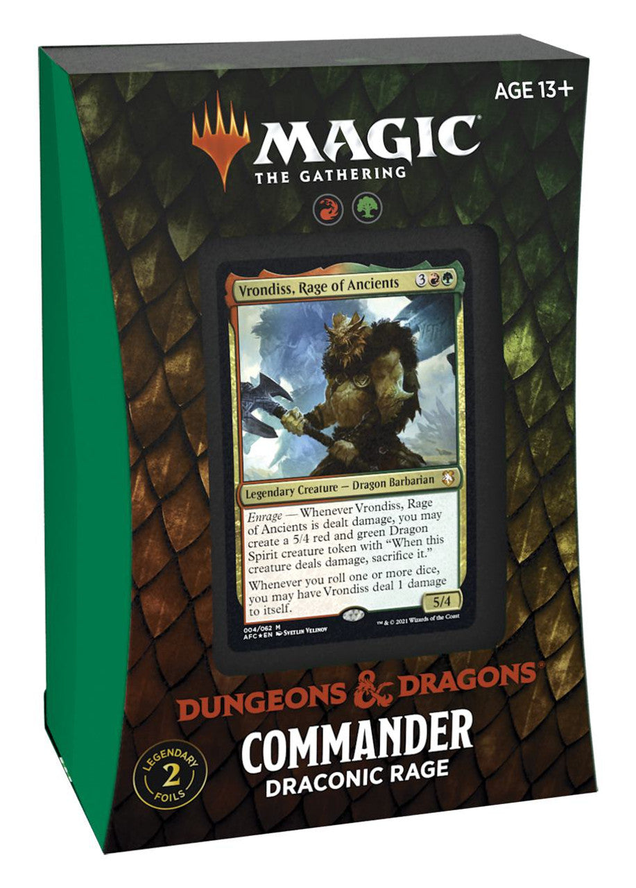 Adventures In The Forgotten Realms Commander Deck - Draconic Rage