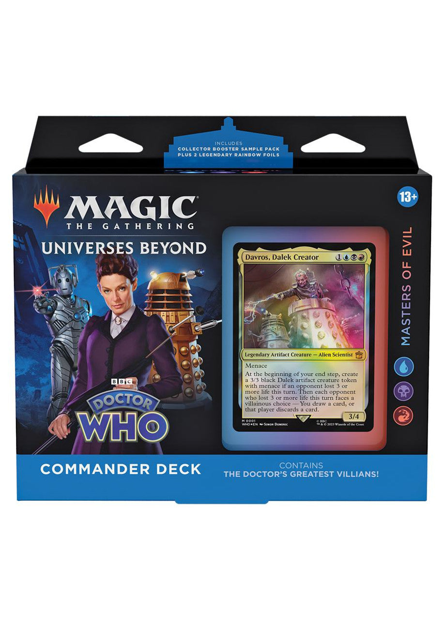 Universes Beyond: Doctor Who Commander Deck - Masters of Evil