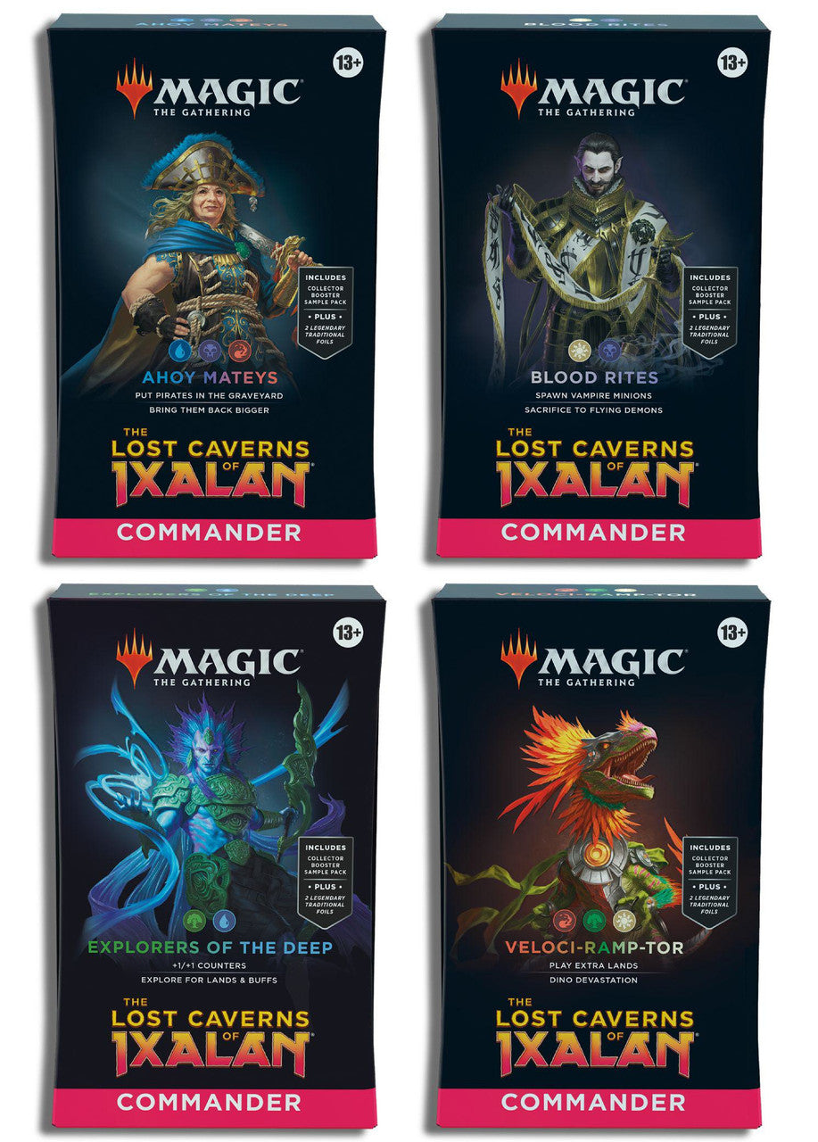 The Lost Caverns of Ixalan: Commander - Set of 4 Decks