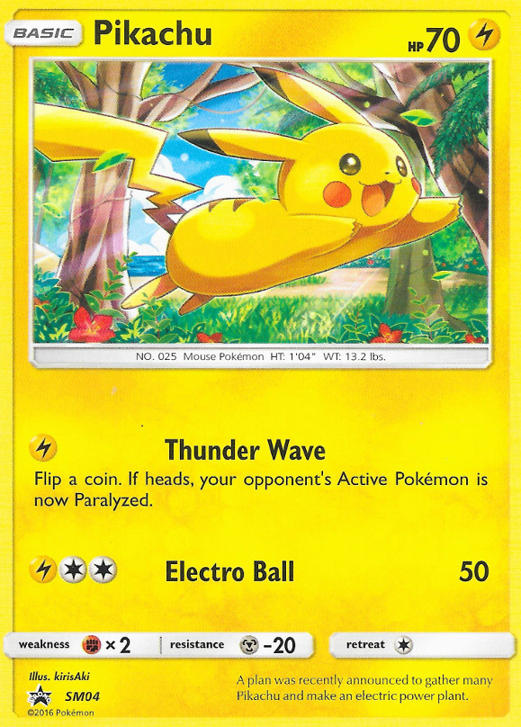 Pikachu [SMP-SM04]