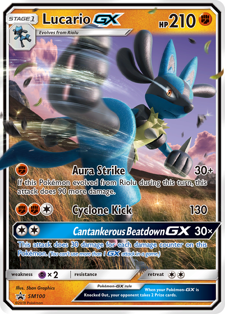 Lucario-GX [SMP-SM100]