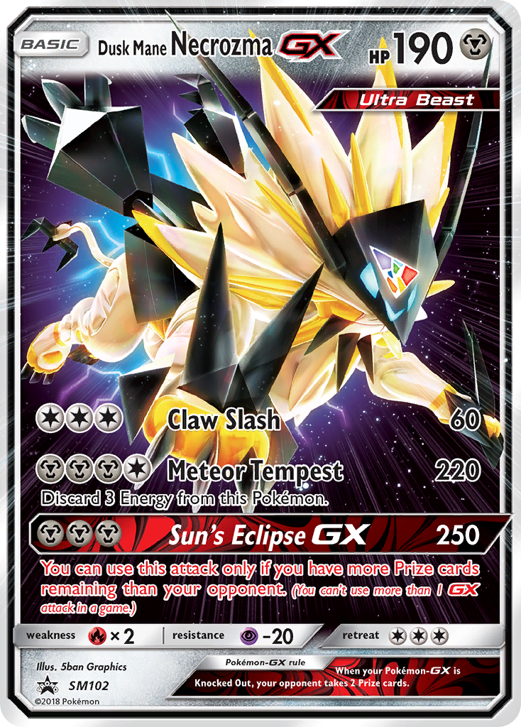 Dusk Mane Necrozma-GX [SMP-SM102]