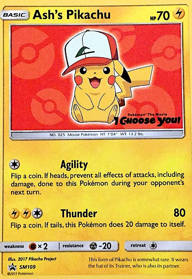Ash's Pikachu [SMP-SM109]