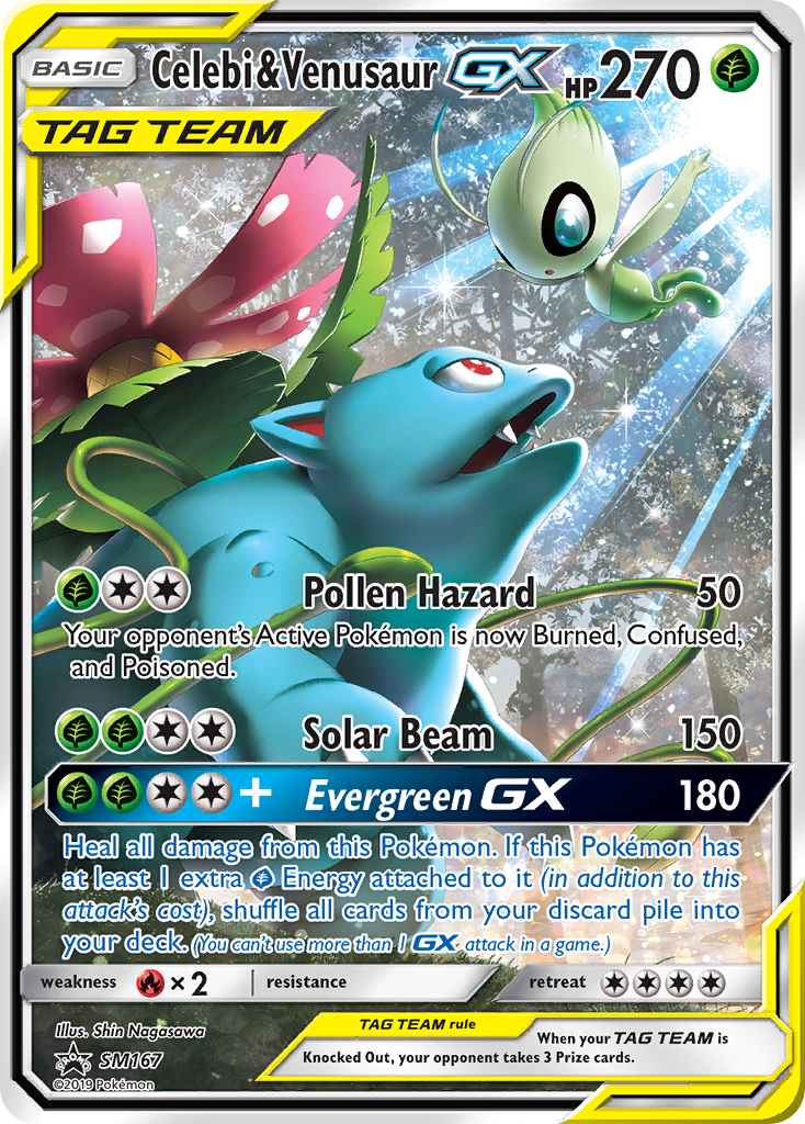 Celebi & Venusaur-GX [SMP-SM167]