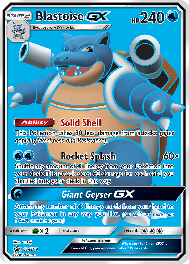 Blastoise-GX [SMP-SM189]