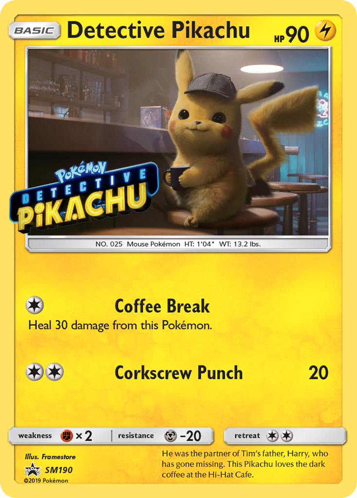 Detective Pikachu [SMP-SM190]