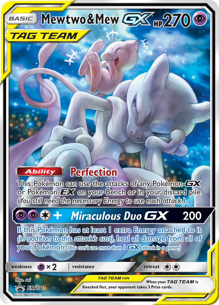 Mewtwo & Mew-GX [SMP-SM191]