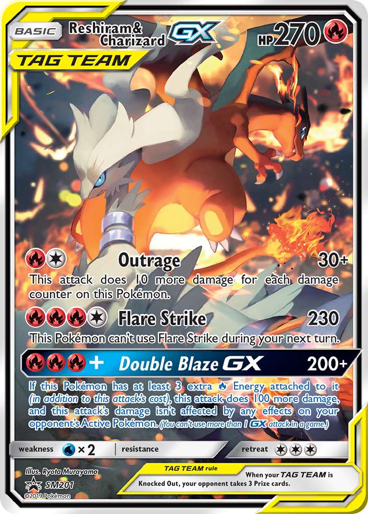 Reshiram & Charizard-GX [SMP-SM201]