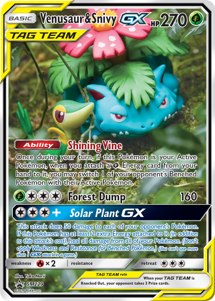 Venusaur & Snivy-GX [SMP-SM229]